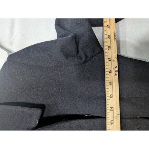 Brooks Brothers Mens Wool Double Breasted Peacoat Medium - Picture 5 of 7